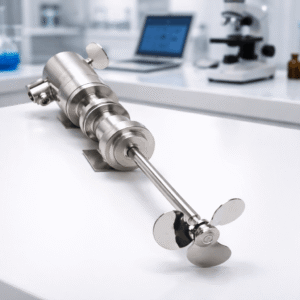 Sanitary pressurizable mixers