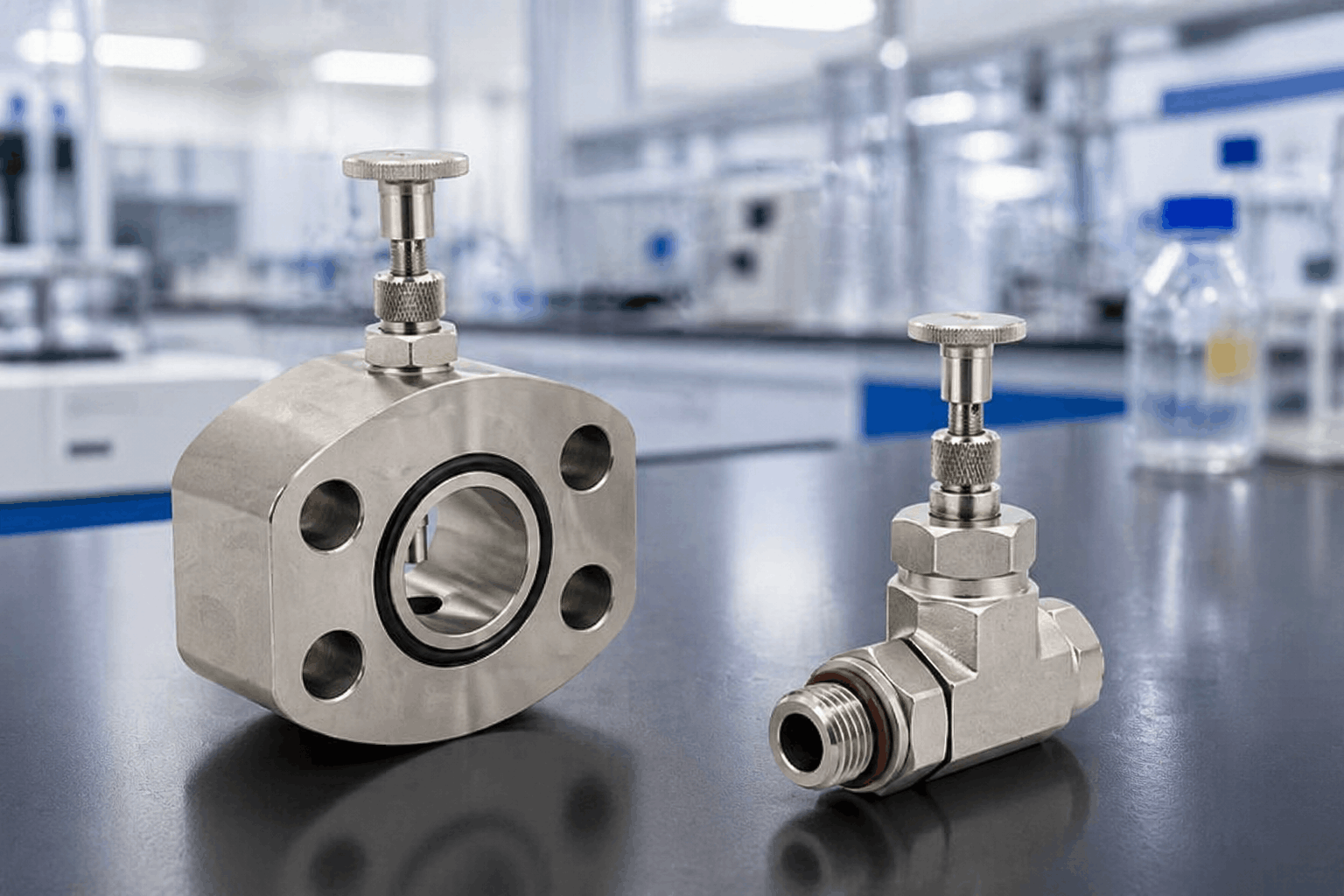 pressure tube sampling ports